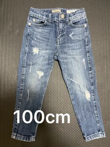 BAYFLOW ベイフロー デニムパンツ キッズ 100cm ダメージ加工