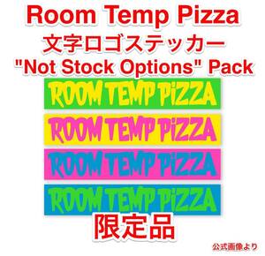 las1 быстрое решение ограничение новый товар Room Temp Pizza 90 годы цвет знак Logo stock набор наклеек RTP supdef spiritus systems qilo gbrs hpd fog