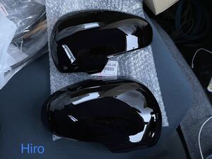^ новый товар Toyota оригинальный Mark X GRX130 левый правый корпус зеркала двери черный чёрный 202