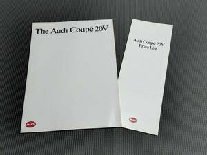  Audi coupe 20V catalog 1991 year Audi coupe