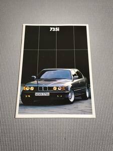 BMW 735i catalog E32 1987 year 