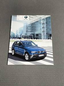 BMW X3 catalog E83 2005 year M-sport package 