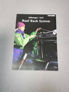 フォルクスワーゲン アウディ ルーフラック カタログ 1989年 VW/Audi Roof Rack System