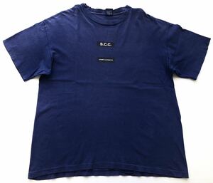 90s 大きいサイズ XL ステューシー ボックスロゴ Tシャツ S.C.C　　STUSSY CLITHING CO USA製 アメリカ製 90年代 ヴィンテージ 柳7356