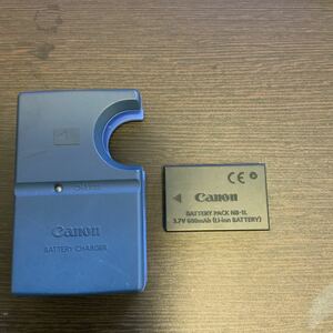 【送料無料】キヤノン Canon デジカメ　充電器(CB-2LS)＆バッテリーセット(NB-1L)