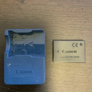 【送料無料】キヤノン Canon デジカメ　充電器(CB-2LU)&純正バッテリー(NB-3L)セット　1
