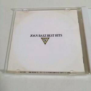 CD B078 ジョーン バエズ ベスト ヒッツ 決定盤 JOAN BAEZ BEST HITSの画像4