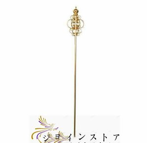 美品登場☆「密教法具 寺院用仏具」 錫杖 しゃくじょう 銅製仏具 高さ約180cm