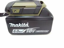 ●【未使用】makita マキタ TD173DRGXO 充電式 インパクトドライバ 18v 6.0Ah 電動工具(5)【20367776】_画像6