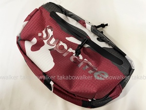 SUPREME Supreme WEST BAG waist bag RED CAMO