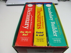 即決　Merriam-Webster's English & Spanish Reference Set 