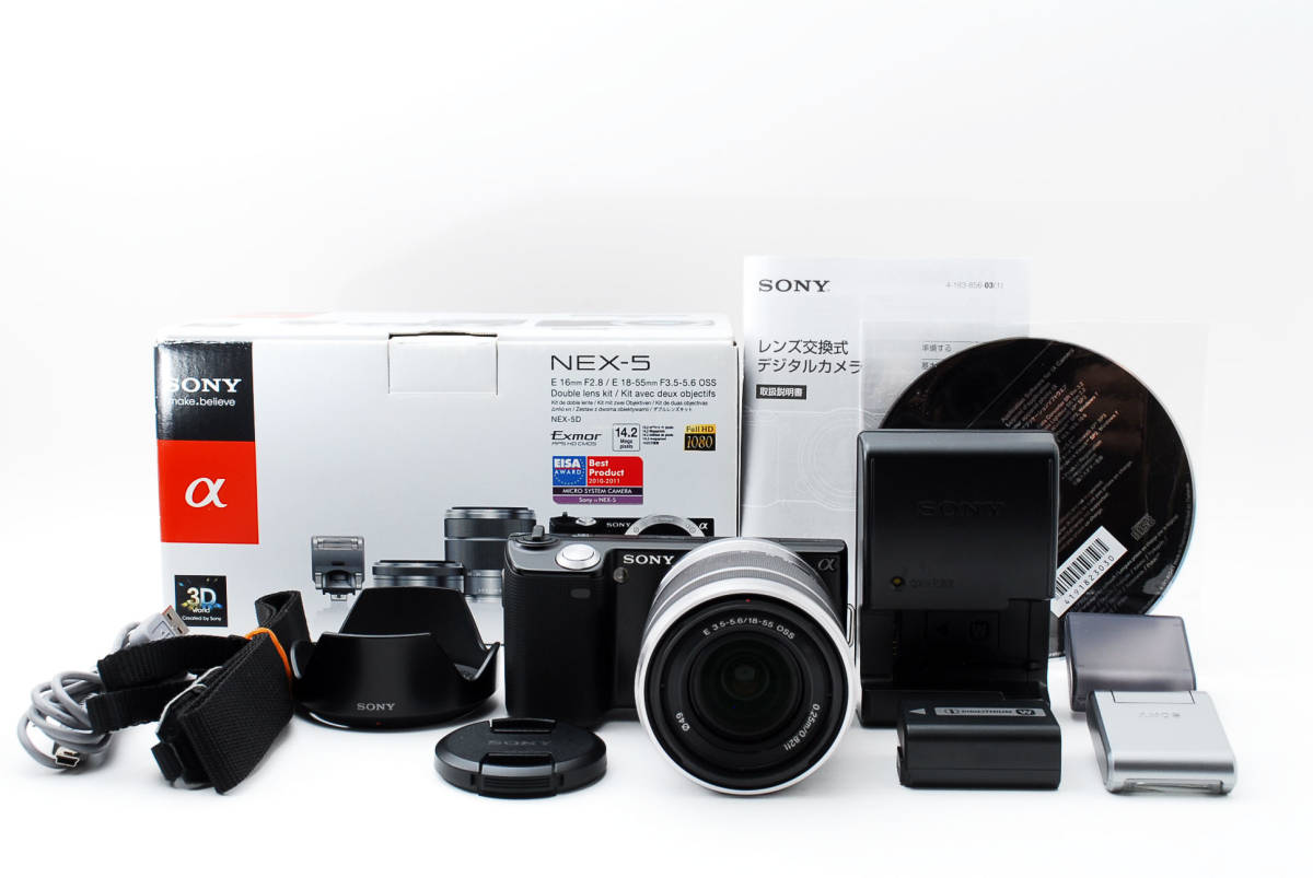 超美品/ショット6000回】SONY NEX-5D レンズキット！ | labiela.com