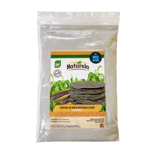  blue corn masa blue corn flour ( blue masa) 500g HARINA DE MAIZ AZUL NATURELO 500G