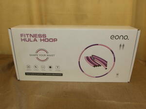 Eono (Iono) Fitness Hulfop тяжелая пушистая диета, тяжелая сборка типа 8 максимальный диаметр 98 см (розовый 7 + 1 фиолетовый) 1,2 кг