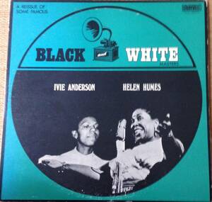 【LP】ブラック・アンド・ホワイト・マスターズ / アイヴィ・アンダーソン、ヘレン・フユームズ〈プロモーション盤〉