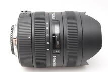 ★美品★　シグマ　SIGMA 超広角ズームレンズ 8-16mm F4.5-5.6 DC HSM ニコン用 APS-C専用 203559_画像4