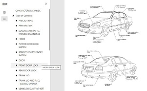 Infiniti Q45 FY33 F50 2001-2006 Infinity Work shop manual placement map 