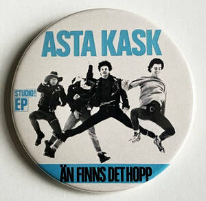 ASTA KASK - An Finns Det Hopp 缶バッジ 54mm #Svenska #80's cult killer punk rock #custom buttons