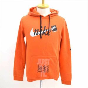 ★ NIKE ナイキ プルオーバーパーカー NSW JDI Club Pullover Hoodie オレンジ サイスS AV5905-891 (0220430051)