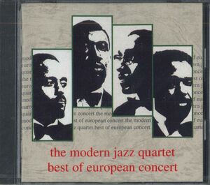 CD Modern Jazz Quartet Best Of European Concert FMCP30337 ATLANTIC /00110