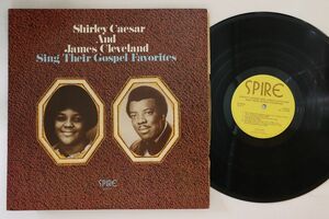 米LP Shirley Caesar, Rev James Cleveland Shirley Caesar And James Cleveland Sing Their Gospel Favorites SP5508 SPIRE /00260