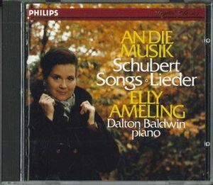 CD Elly Ameling, Dalton Baldwin 音楽に寄せて　シューベルト・リサイタル　 4100372 PHILIPS /00110