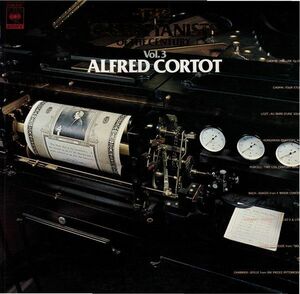 LP アルフレッド・コルトー 世紀の大ピアニストたち 25AC243 CBS/SONY /00260