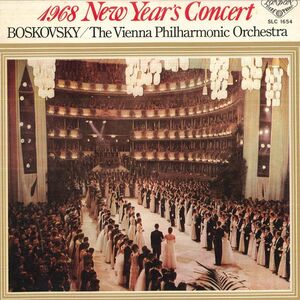 LP ウィリー ボスコフスキー(指揮)/ウィーン フィルハーモニー管弦楽団 1968年度ニュー イヤー コンサート SLC1654 KING /00400