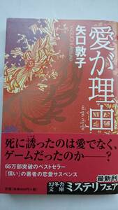 愛が理由 矢口敦子 幻冬舎文庫 送料込み