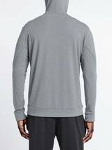 新品タグ付き XLサイズ 灰 定価17800円 ナイキ NIKE DRI-FIT トレーニングウェア フーディ ロングパンツ セットアップ上下 ジャージ_画像4