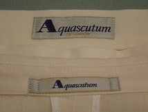 Aquascutum スカートスーツ・上11/下13▲アクアスキュータム/キャリア/セットアップ/23*4*3-32_画像10