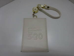 ( え-G1-811 )嵐【 パス ケース 】公式 tour concert live goods / ARASHI Anniversary Tour 5×20 Used