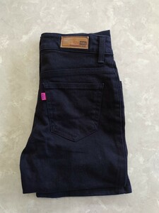 Miss EDWIN ミスエドウィン Lot.4431 27インチ 黒 日本製 BLUE TRIP レディースモデル 古着 ストレッチ