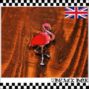 英国インポート Pins Badge ピンズ ピンバッジ ラペルピン ROCKBILLY FLAMINGO ロカビリー フラミンゴ イギリス 英国 UK GB ENGLAND 226