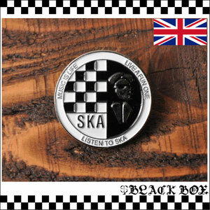 英国 インポート Pins Badge ピンズ ピンバッジ ラペルピン 2TONE SKA スカ MODS モッズ WALT JABSCO ENGLAND イギリス UK GB 英国 152