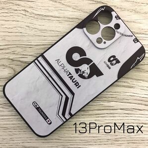 TSUNODA レーシング スーツ iPhone 13 Pro Max ケースF1 アルファタウリ