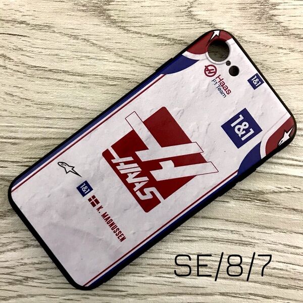 ケビン・マグヌッセン レーシング スーツ iPhone 8 / 7 / SE ケース F1 ハース Haas