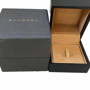 【美品 Bvlgari 紙袋 指輪 ケース 2点】ブルガリ BLV ショッパー 箱 ボックス BOX リング アクセサリー 香水 ロゴ BVLGARI 財布 ベルトの画像1