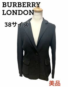 [ same day shipping ]BURBERRY LONDON tailored black lady's jacket Burberry London outer garment blaser suit spring summer 