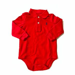 美品 Ralph Lauren ラルフローレン ポロシャツ ロンパース12M