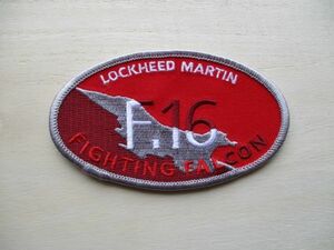 【送料無料】アメリカ空軍F-16 Fighting Falconパッチ ワッペン/ロッキードLOCKHEED MARTIN patchエアフォースAIR FORCE戦闘機USAF M79