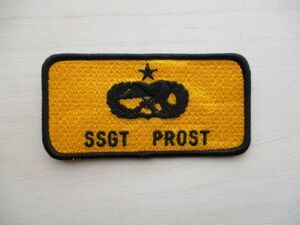 【送料無料】アメリカ軍nameネームtagタグpatchワッペン/SSGT陸軍USAF海軍USAFパイロットUSMC空軍NAVYパッチPILOTネイビーtab海軍USN M79