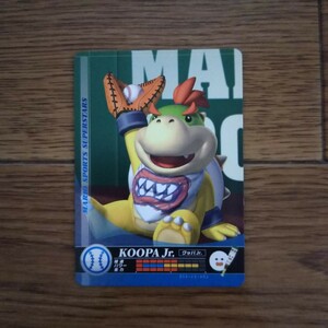 [amiibo card Mario sport super Star zkpaJr. Baseball ]