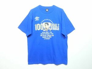 遠藤保仁 アンブロ 100GOALS 記念 Tシャツ L