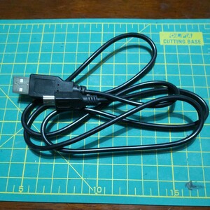 送料込み　USBケーブル ミニＢ miniＢ USB 約90cm USBminiケーブル USB(A)オス-USB(miniB)オス