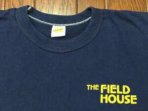 ヴィンテージ ラッセル アスレチック RUSSELL 金タグ Tシャツ M ネイビー 紺 THE FIELD HOUSE フィールドハウス 70s 80s シングルステッチ