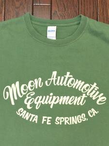 ムーン オートモティブ イクイップメント Moon Automotive Equipment Tシャツ グリーン 緑 Ｌ