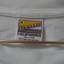 スタンダードカリフォルニア standard california ディズニー コラボ Tシャツ ホワイト Mサイズ_画像2