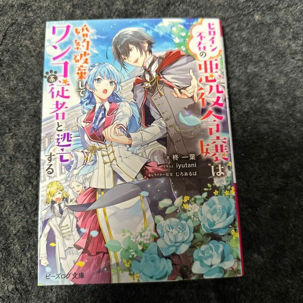 ヒロイン不在の悪役令嬢は婚約破棄してワンコ系従者と逃亡する/小説