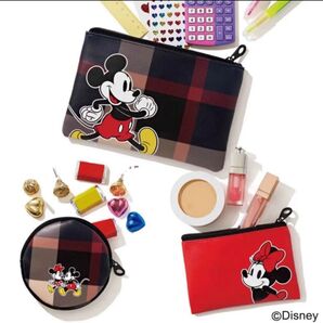 sweet 2023年 5月号 CB CRESTBRIDGE ミッキー&ミニー ポーチ3点セット